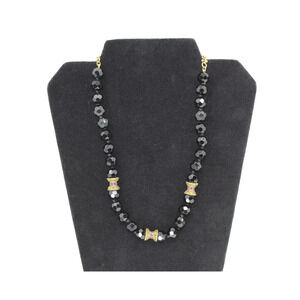 C0 100% Authentic Flawless HEIDI DAUS Black Crystal Necklace